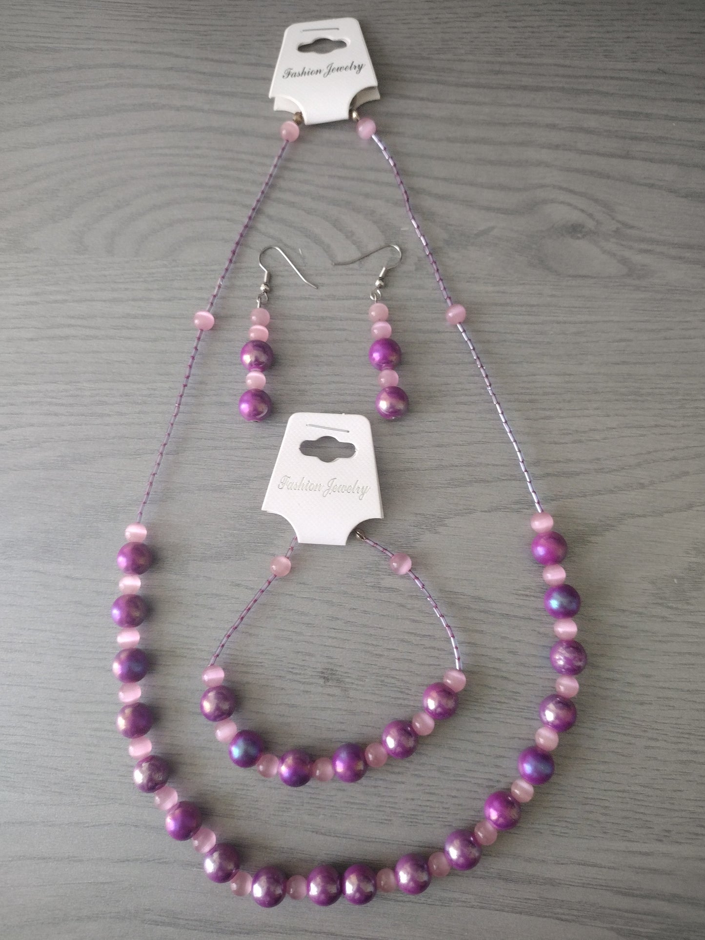 Necklace, Bracelet & Earring Set