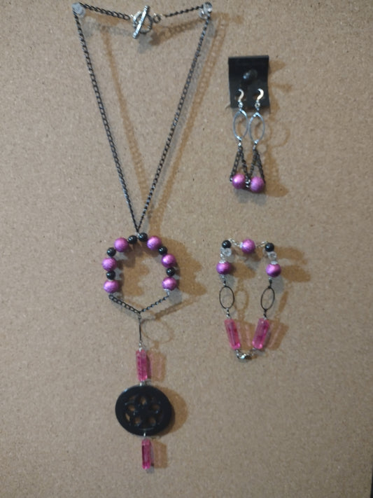 Necklace, Bracelet & Earring Set